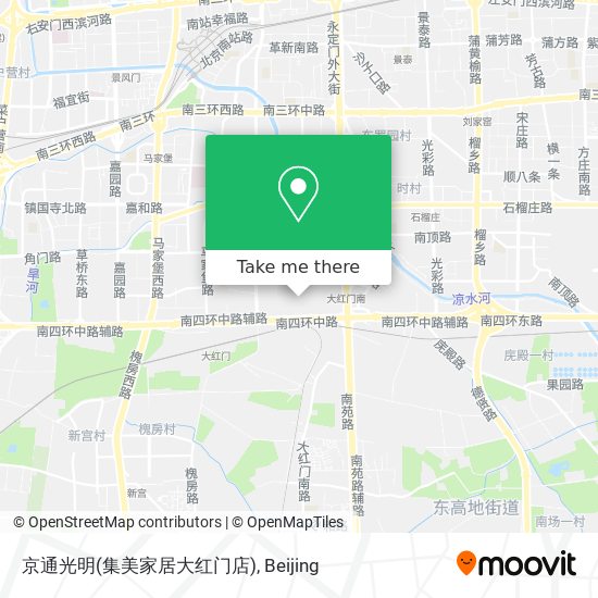 京通光明(集美家居大红门店) map