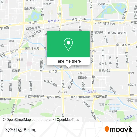 宏锦利达 map