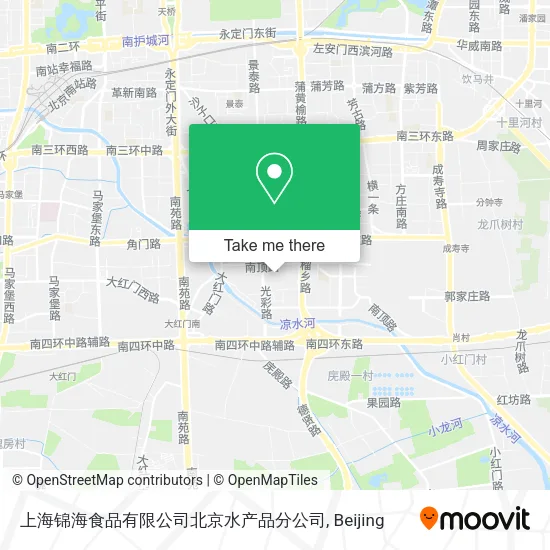 上海锦海食品有限公司北京水产品分公司 map
