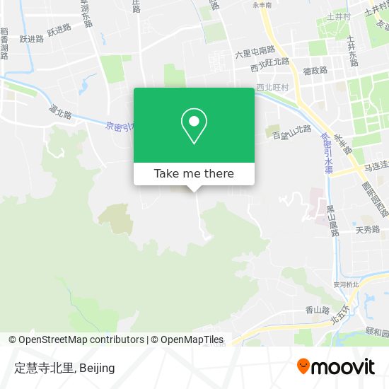定慧寺北里 map