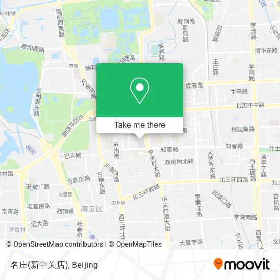 名庄(新中关店) map