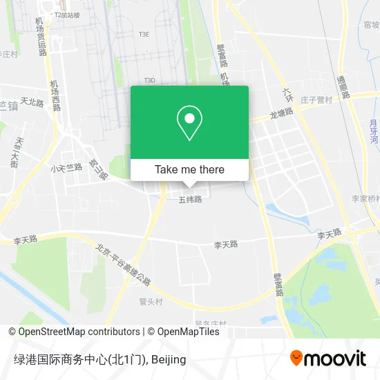 绿港国际商务中心(北1门) map