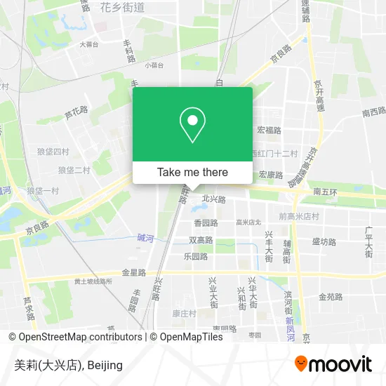 美莉(大兴店) map