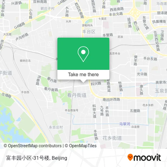 富丰园小区-31号楼 map