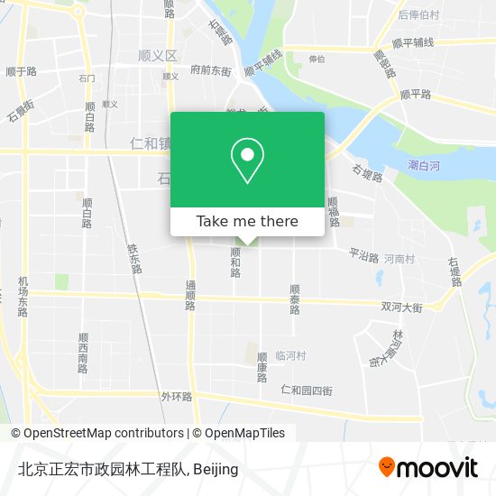 北京正宏市政园林工程队 map