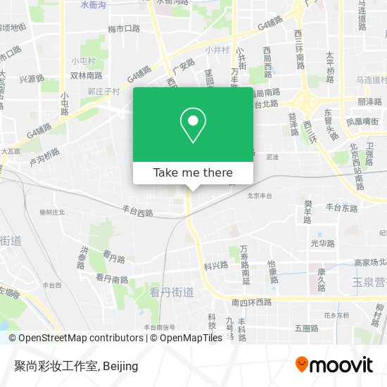 聚尚彩妆工作室 map