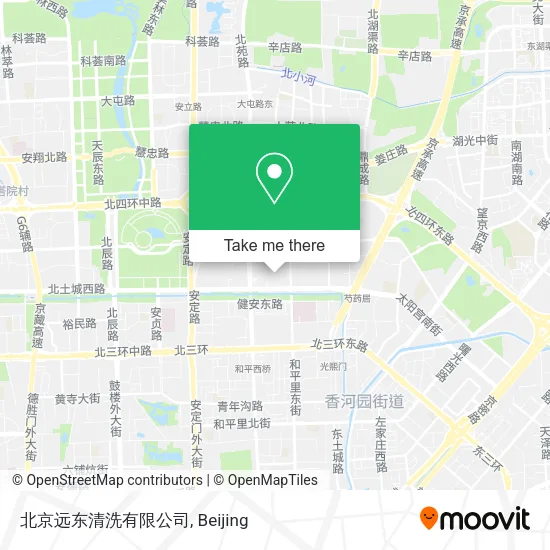 北京远东清洗有限公司 map