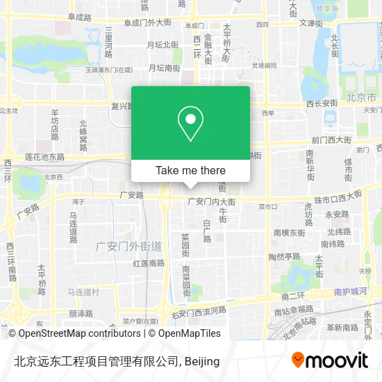 北京远东工程项目管理有限公司 map