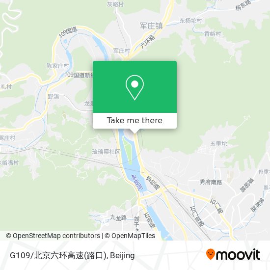 G109/北京六环高速(路口) map