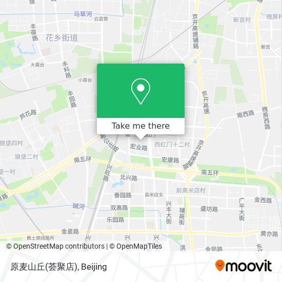 原麦山丘(荟聚店) map