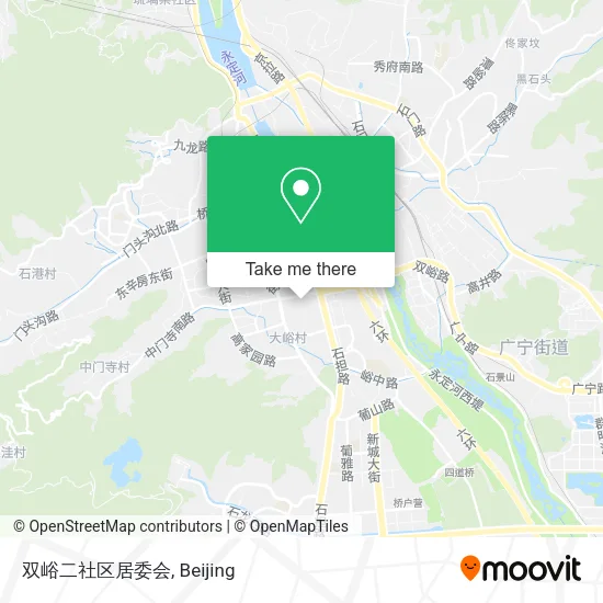 双峪二社区居委会 map