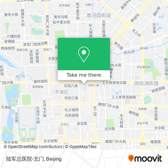 陆军总医院-北门 map