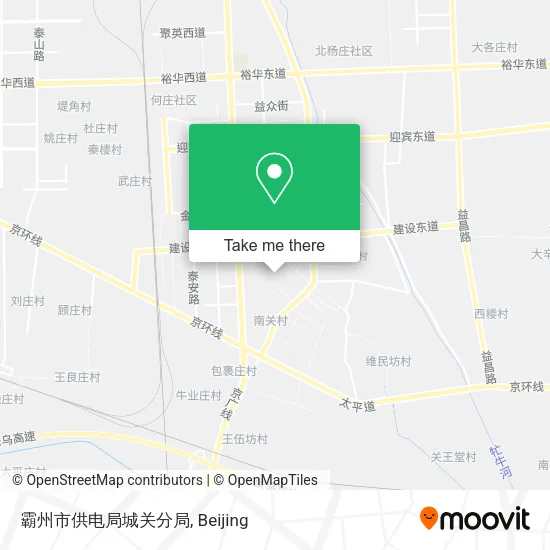 霸州市供电局城关分局 map
