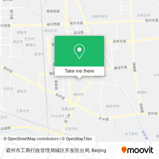 霸州市工商行政管理局城区开发区分局 map