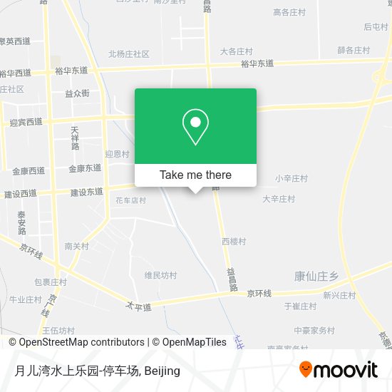 月儿湾水上乐园-停车场 map