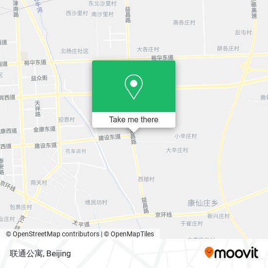 联通公寓 map