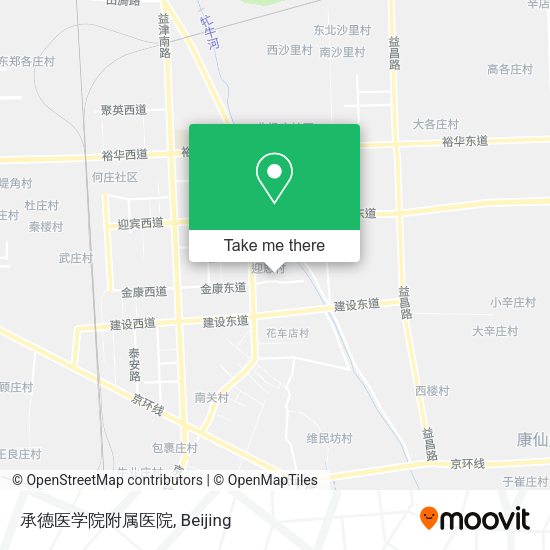 承德医学院附属医院 map