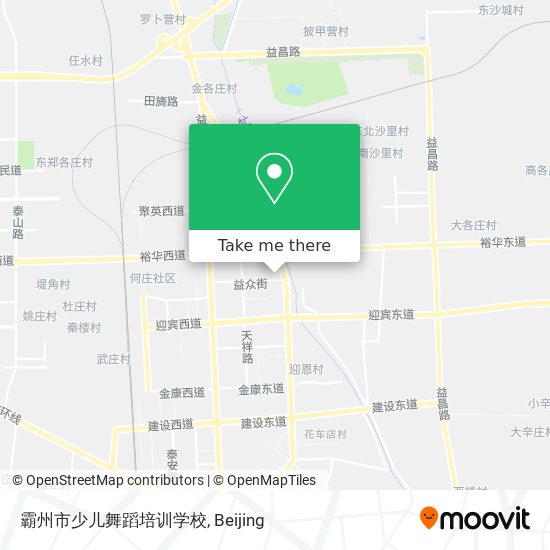 霸州市少儿舞蹈培训学校 map