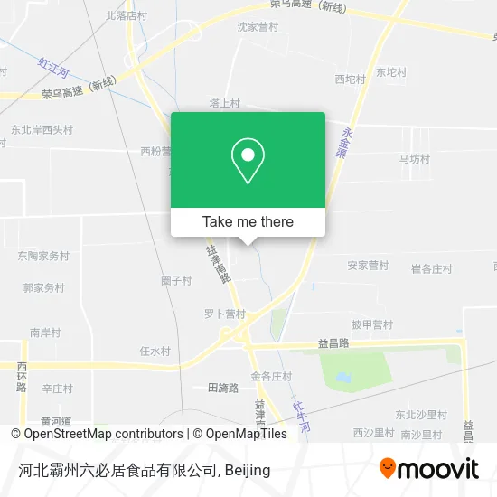河北霸州六必居食品有限公司 map