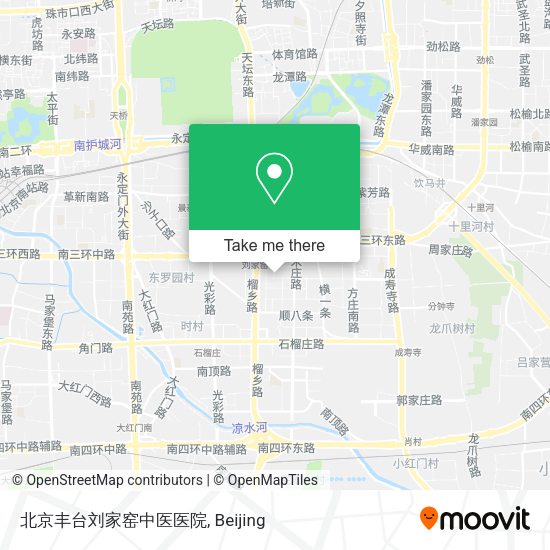 北京丰台刘家窑中医医院 map