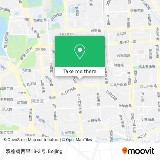 双榆树西里18-3号 map