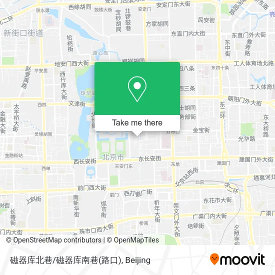 磁器库北巷/磁器库南巷(路口) map