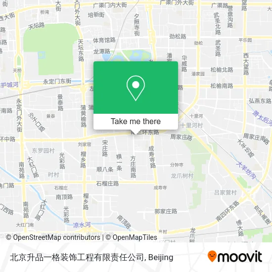 北京升品一格装饰工程有限责任公司 map