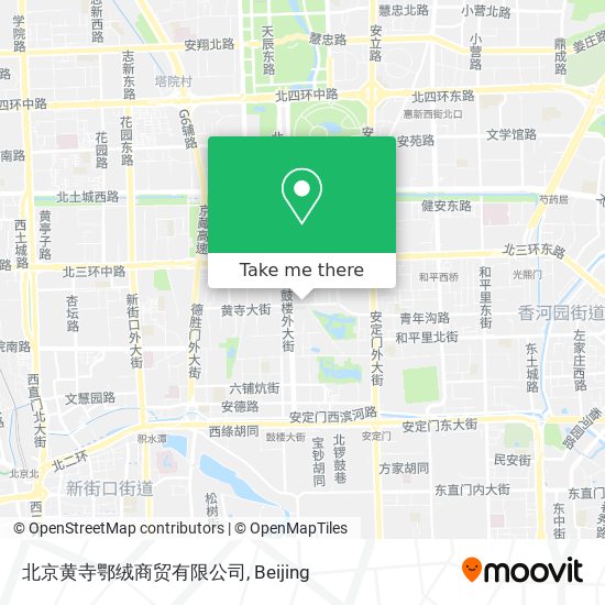 北京黄寺鄂绒商贸有限公司 map