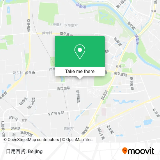 日用百货 map