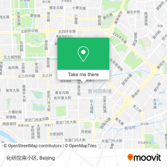 化研院南小区 map