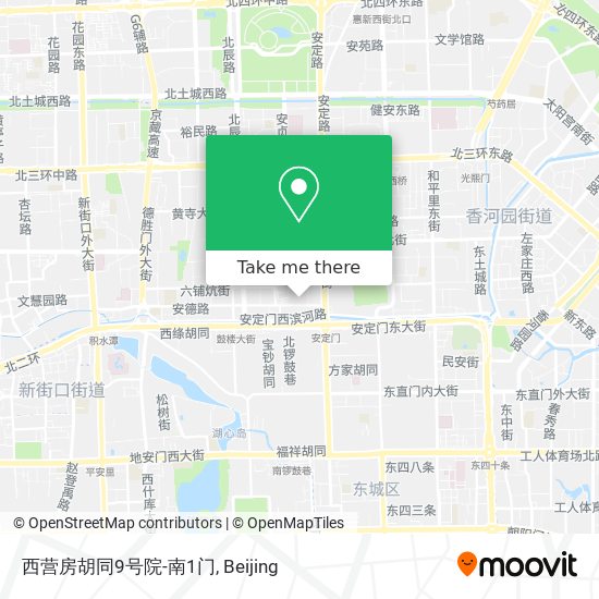 西营房胡同9号院-南1门 map