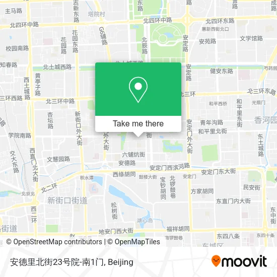 安德里北街23号院-南1门 map