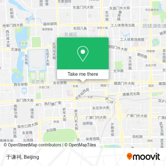 于谦祠 map