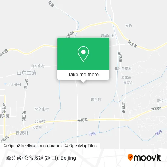 峰公路/公爷坟路(路口) map