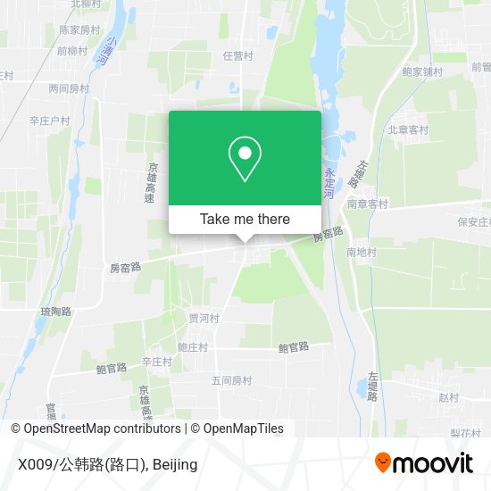 X009/公韩路(路口) map