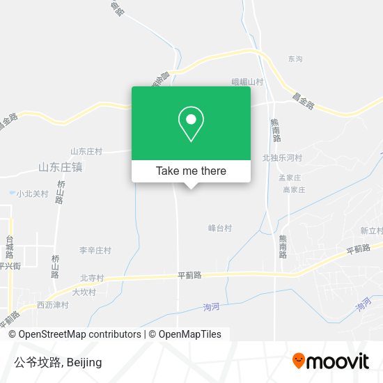 公爷坟路 map