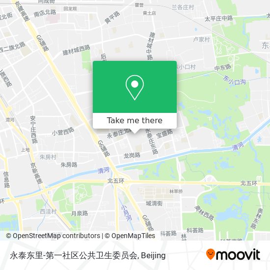 永泰东里-第一社区公共卫生委员会 map