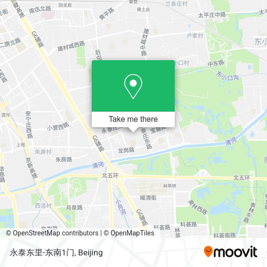 永泰东里-东南1门 map