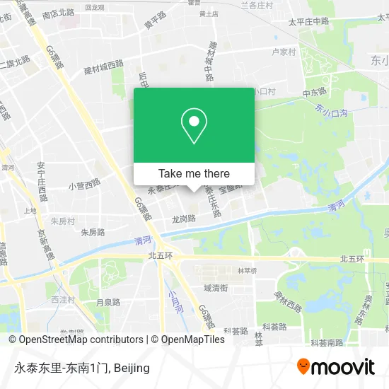 永泰东里-东南1门 map