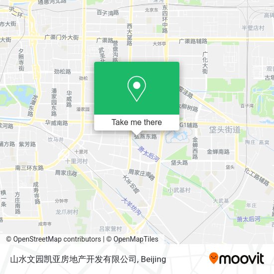 山水文园凯亚房地产开发有限公司 map