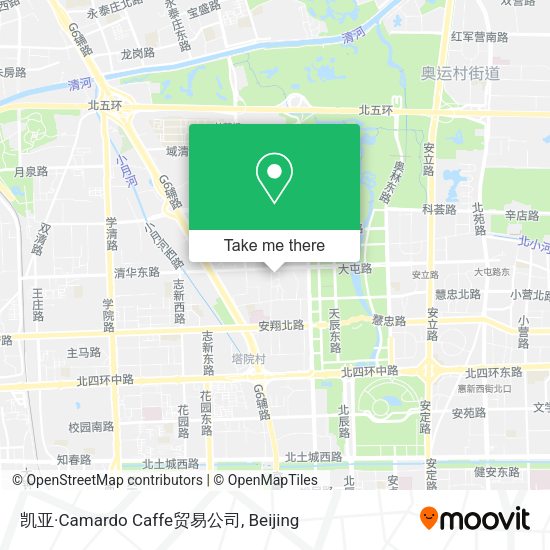 凯亚·Camardo Caffe贸易公司 map