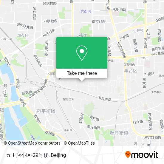 五里店小区-29号楼 map