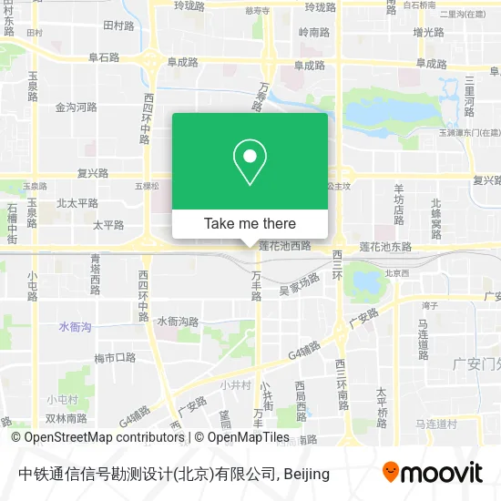 中铁通信信号勘测设计(北京)有限公司 map