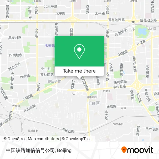 中国铁路通信信号公司 map
