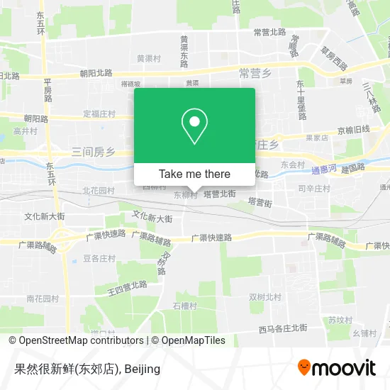 果然很新鲜(东郊店) map
