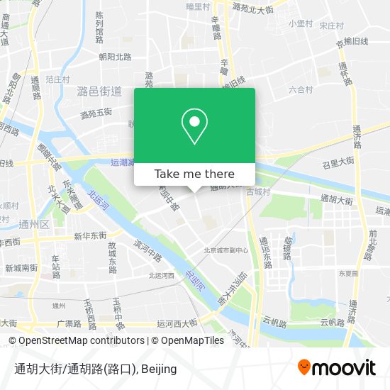 通胡大街/通胡路(路口) map