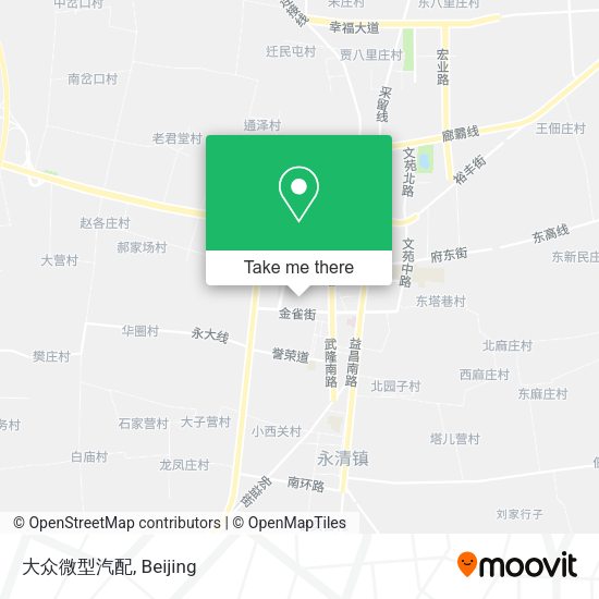 大众微型汽配 map