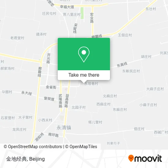 金地经典 map