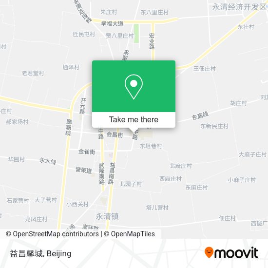 益昌馨城 map