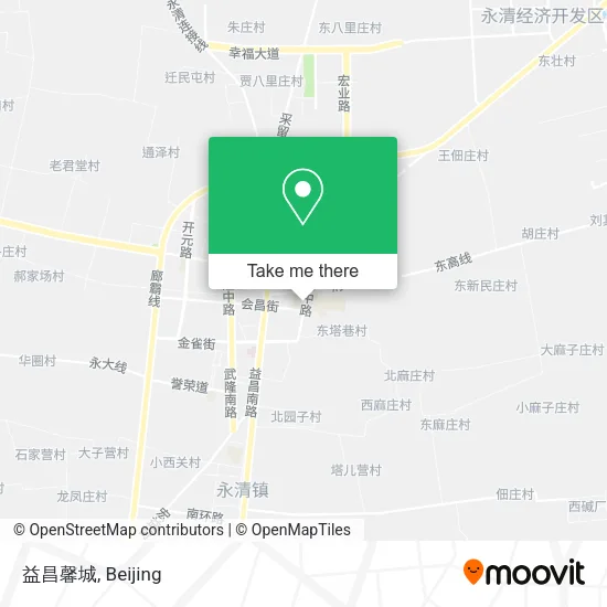 益昌馨城 map